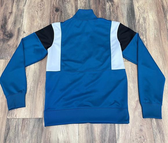 588812-393 NIKE AIR Time 2.0 JACKET Basketball Teal Turquoise Mockneck Mens S - Picture 9 of 9